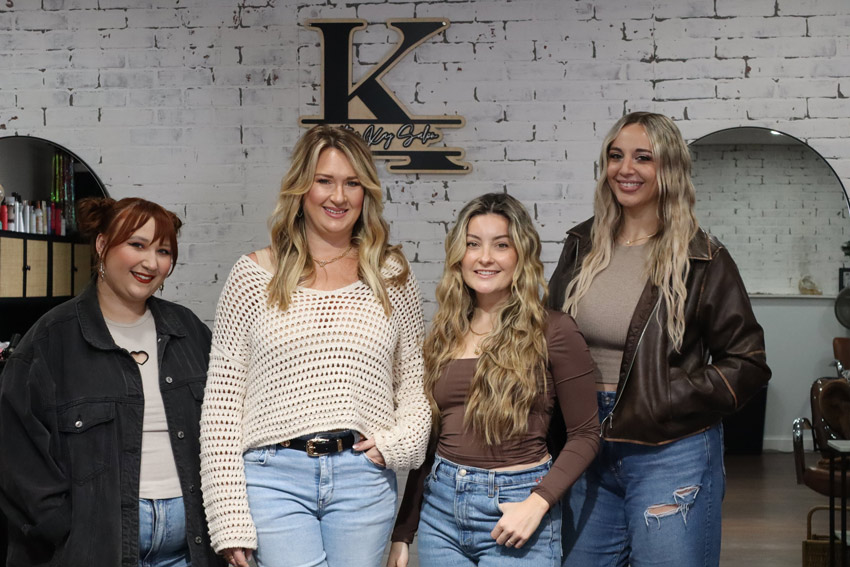 The With a Kay Salon team